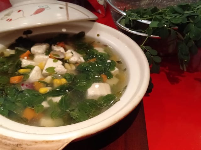 Sup Daun Kelor yang Kaya Gizi ala Chef Yuda Bustara