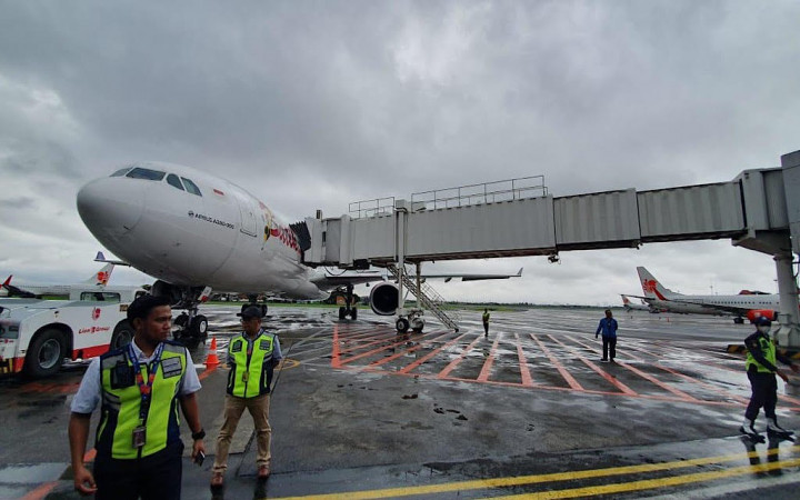 Pesawat Penjemput WNI Tiba di Tiongkok