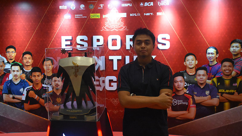 Dio Alsabah, pemenang turnamen game Ultra Space Battle Brawl di Piala Presiden Esports 2020.