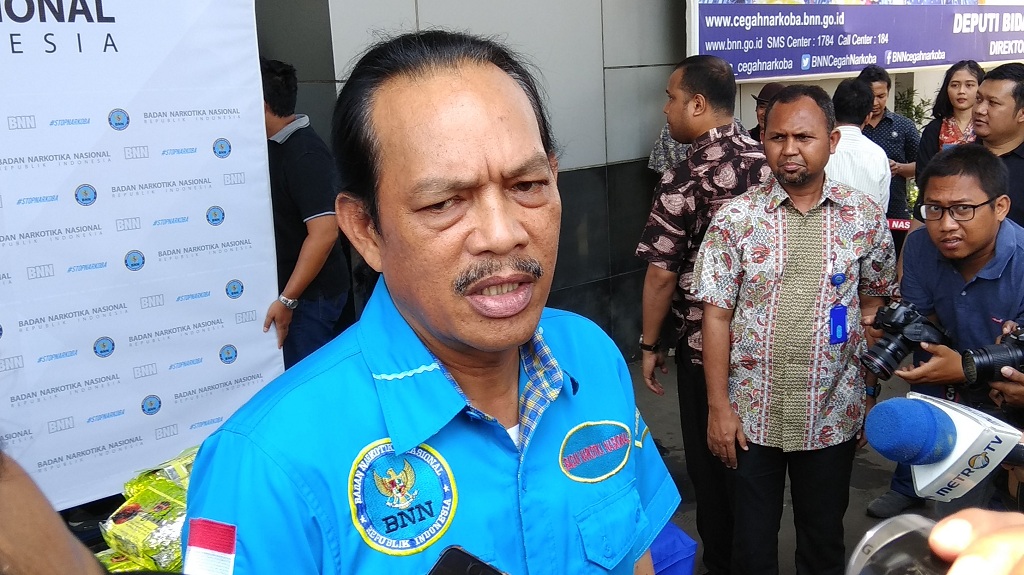 Deputi Pemberantasan Badan Narkotika Nasional (BNN) Arman Depari. Foto: Medcom.id/Fachri Audhia Hafiez 
