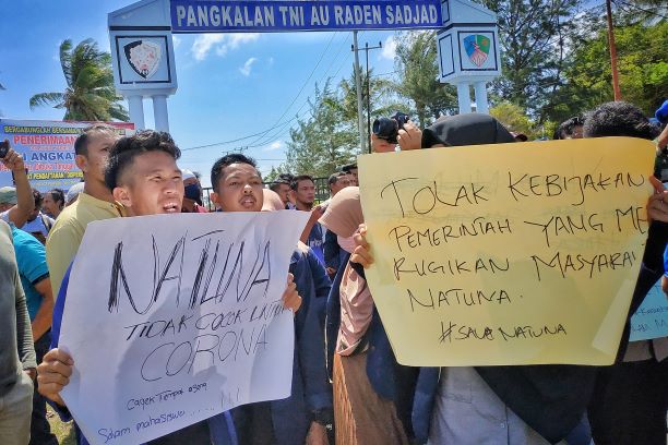 Upaya Pemerintah Menenangkan Warga Natuna