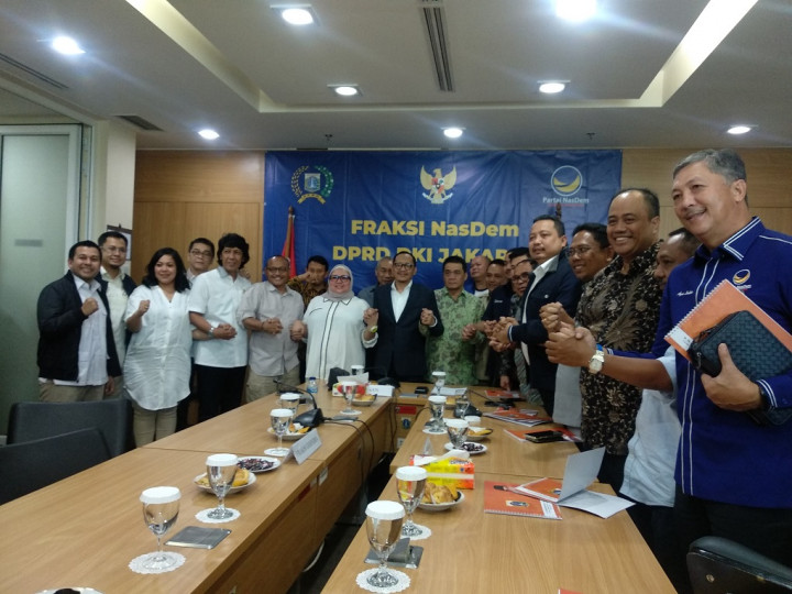 Riza Patria Sowan ke NasDem