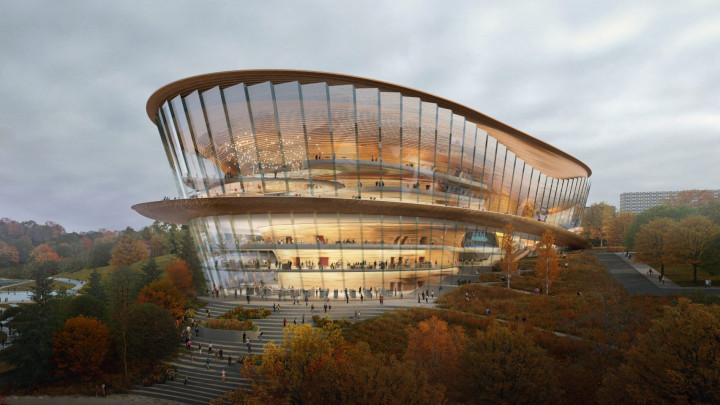 Gedung Opera yang Terinspirasi Gerakan Penari