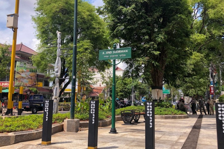 Revitalisasi Trotoar Sudirman Yogyakarta Rampung Oktober