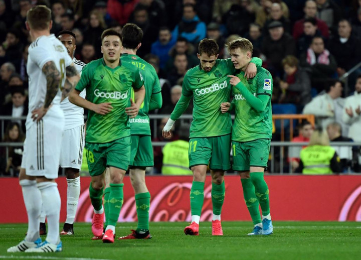 Real Sociedad Singkirkan Real Madrid dari Copa del Rey