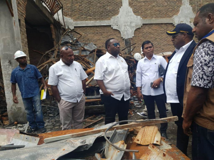 Rehabilitasi Wamena Pascarusuh Dinilai Berjalan Baik