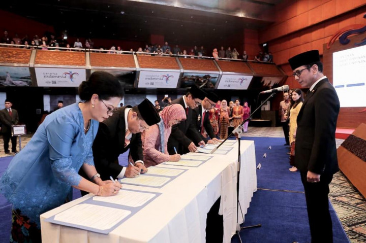 Wishnutama Harapkan Orientasi Hasil Kerja pada Pejabat Baru Kemenparekraf