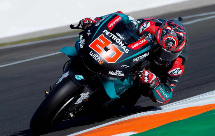 Tes Pramusim Hari Pertama jadi Milik Quartararo