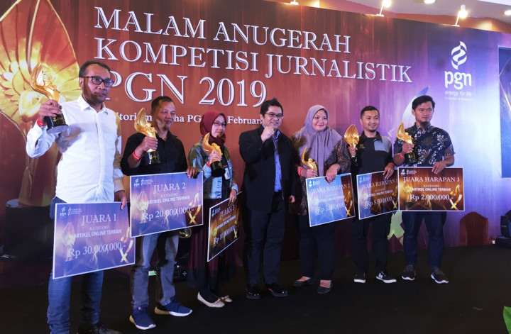  PGN Umumkan Pemenang Kompetisi Jurnalistik PGN 2019