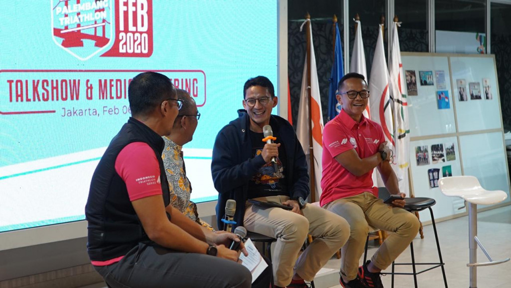 Acara Community & Media Gathering Palembang Triathlon 2020 (Ist)