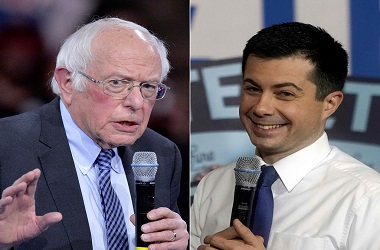 Buttigieg Menang Tipis dari Sanders di Kaukus Iowa