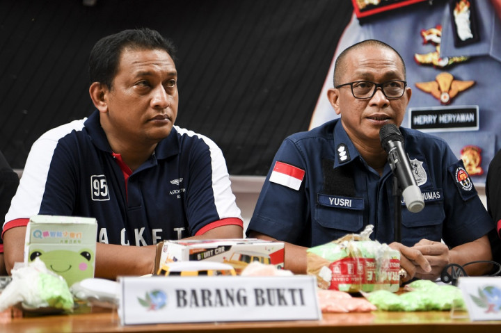 Polisi Tetapkan 15 Tersangka Peredaran Ganja Sintetis