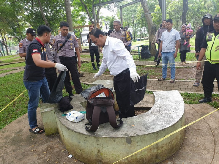 Jasad Bayi Ditemukan di Taman Menteng Bintaro