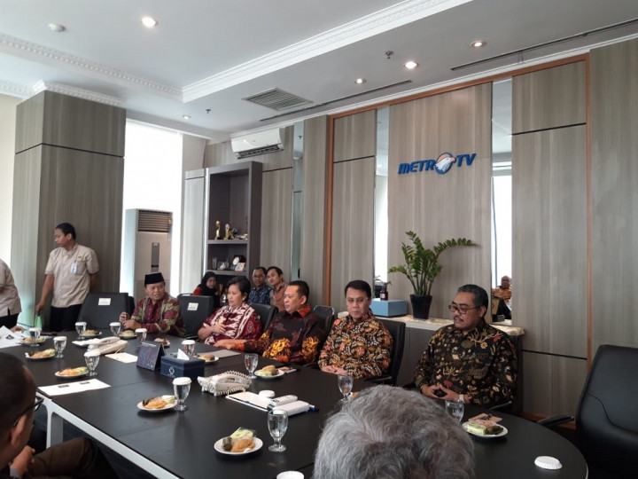 Pimpinan MPR Minta Masukan ke Media Group