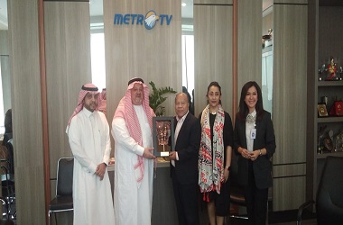 Kunjungi Media Group, Dubes Saudi Bicara Kuota Haji