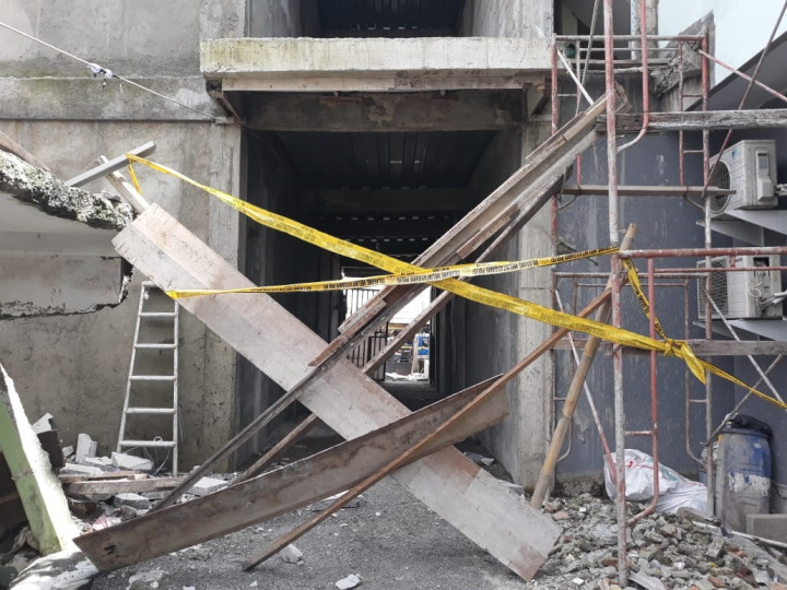 Bangunan Roboh di Matraman Diduga Melanggar IMB