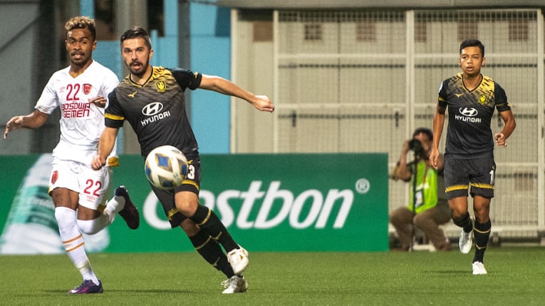 Laga Tampines Rovers melawan PSM Makassar (Dok. AFC)