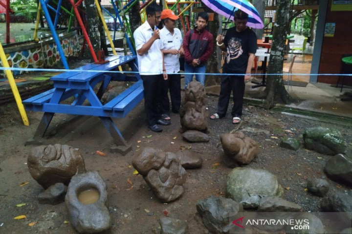 Silsilah Temuan Patung di Wisata Batu Mahpar Ditelusuri