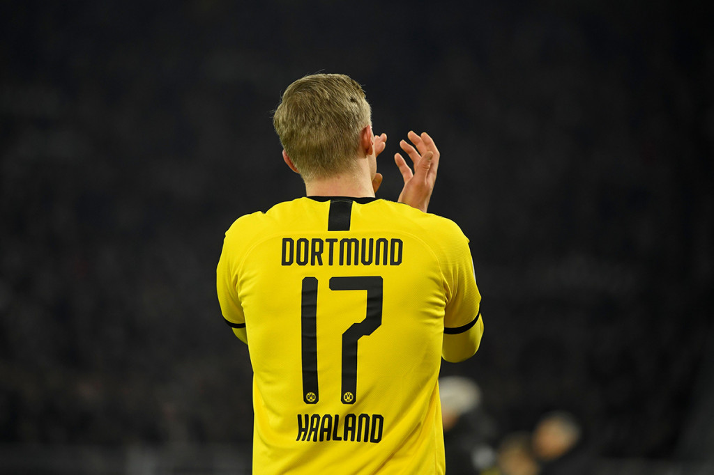 Haaland Bantu Dortmund Jungkalkan Frankfurt 4-0