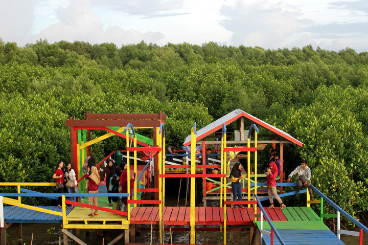 Keindahan Hutan Mangrove Lantebung Makassar