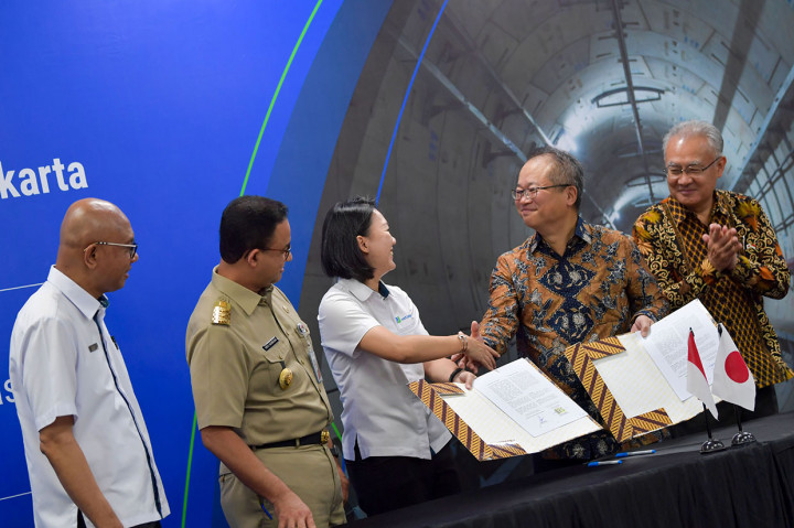 Kontrak Proyek MRT Fase II Resmi Diteken