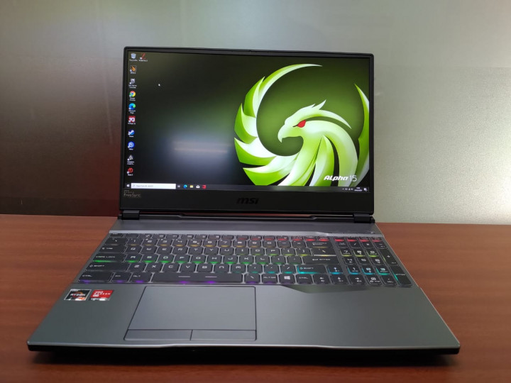 MSI Alpha 15, Kombinasi AMD Ryzen 7 dan Radeon RX