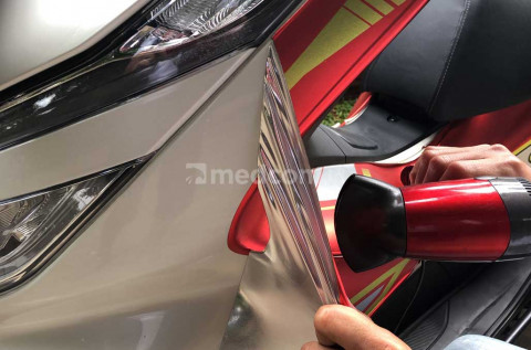 Cabut Stiker Motor Siapkan Hair Dryer Dan Minyak Kayu Putih