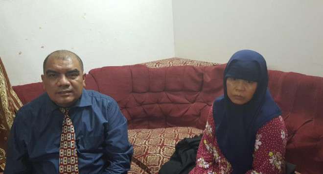 Carmi dan Atase Ketenagakerjaan KBRI Riyadh, Sa'dullah Affandi (istimewa).