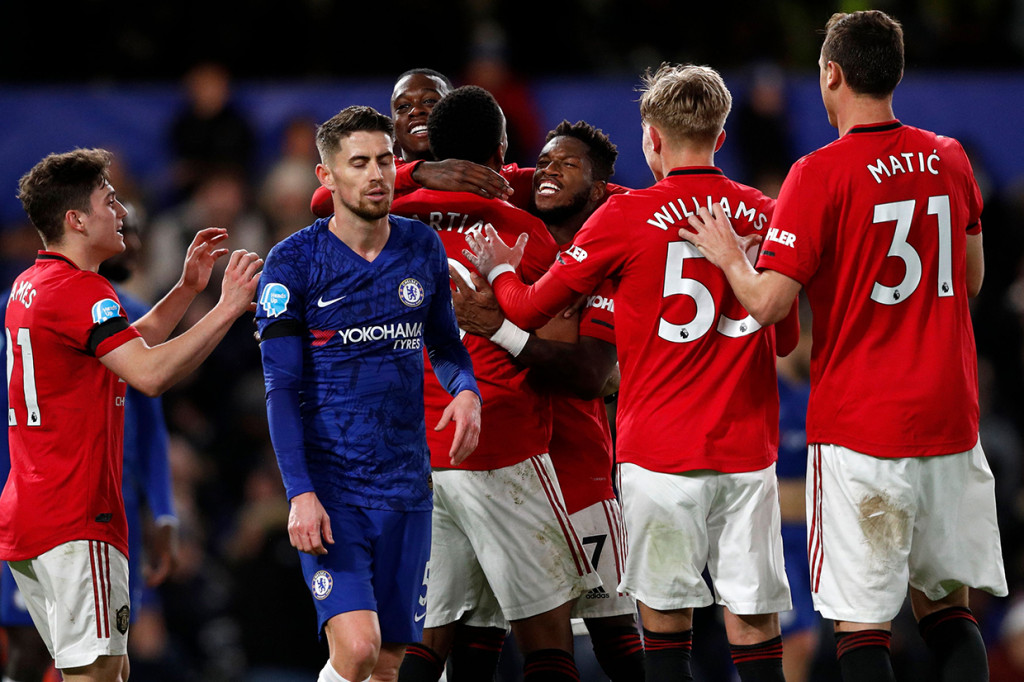 Dua Gol Dianulir, Chelsea Takluk 0-2 dari Man United