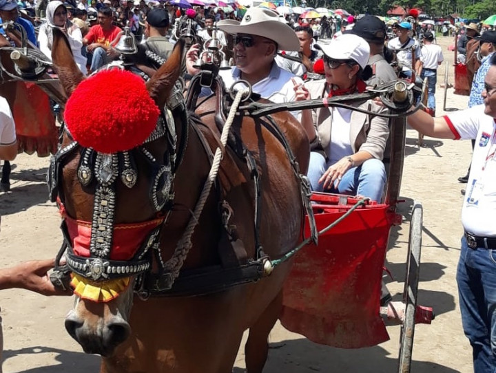 Ketum Pordasi Kunjungi Liga Pacuan Kuda Tertua di Indonesia
