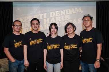 Ladya Cheryl Beperan dalam Film 