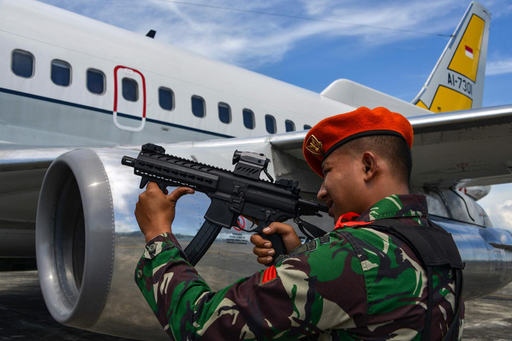Prajurit TNI AU Asah Kemampuan Pertahanan Udara di Lanud SIM