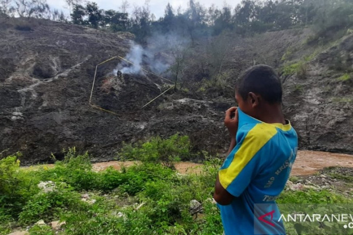 Semburan Gas di Sebot NTT Membahayakan Warga