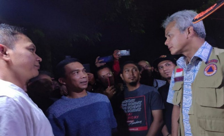 Ganjar Siap Bantu Evakuasi SMPN 1 Turi