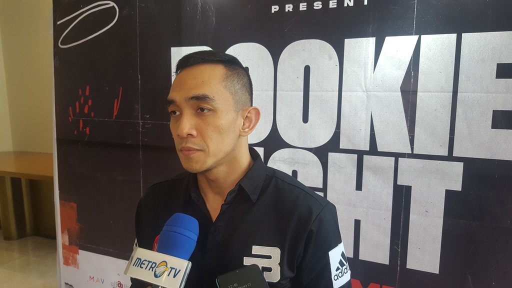Promotor Total Boxing, Vicky Permana Putra. (Foto: medcom.id./Gregorius Gelino)