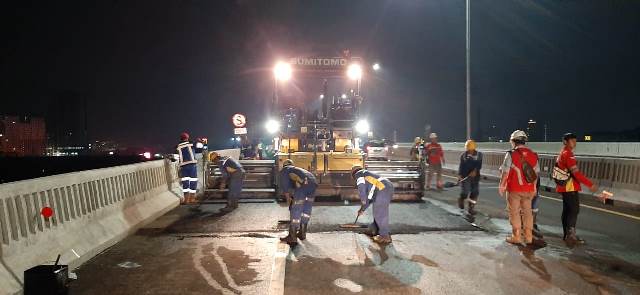 Jasa Marga Sempurnakan Sambungan Tol Layang Japek