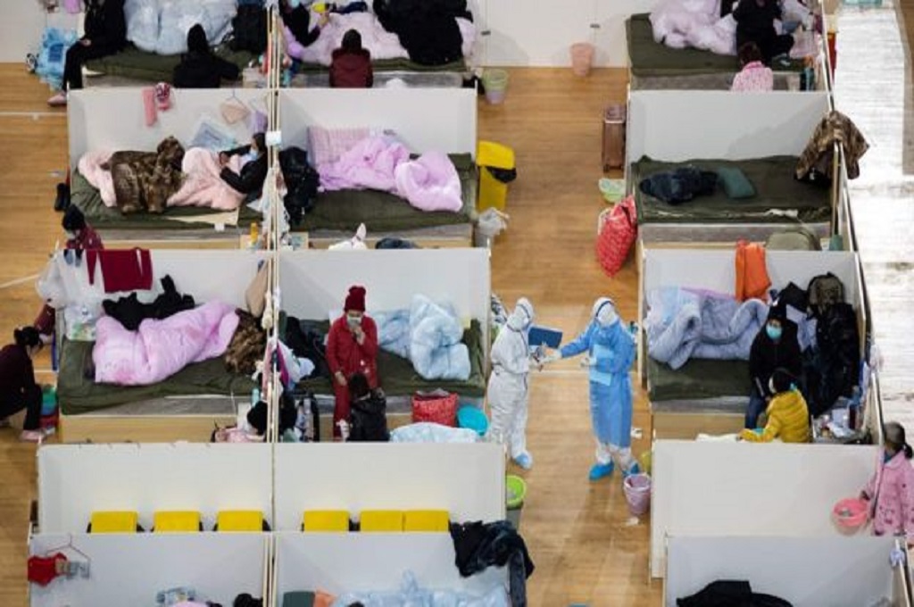Virus korona COVID-19 pertama kali terdeteksi di Wuhan, provinsi Hubei, Tiongkok, pada Desember 2019. (Foto: AFP)