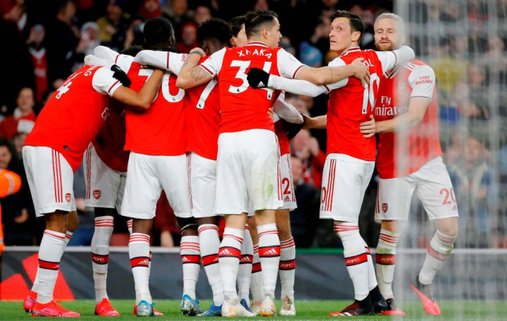 Hasil Pertandingan: Aubameyang Bawa Arsenal Tundukkan Everton