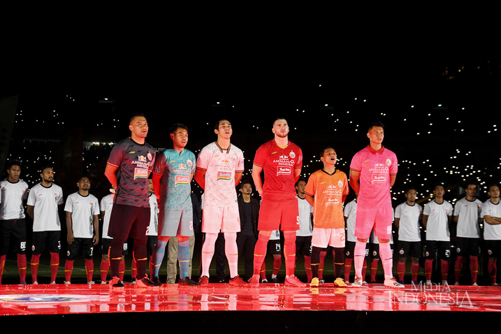 Kemeriahan Peluncuran Tim Persija Jakarta untuk Musim 2020