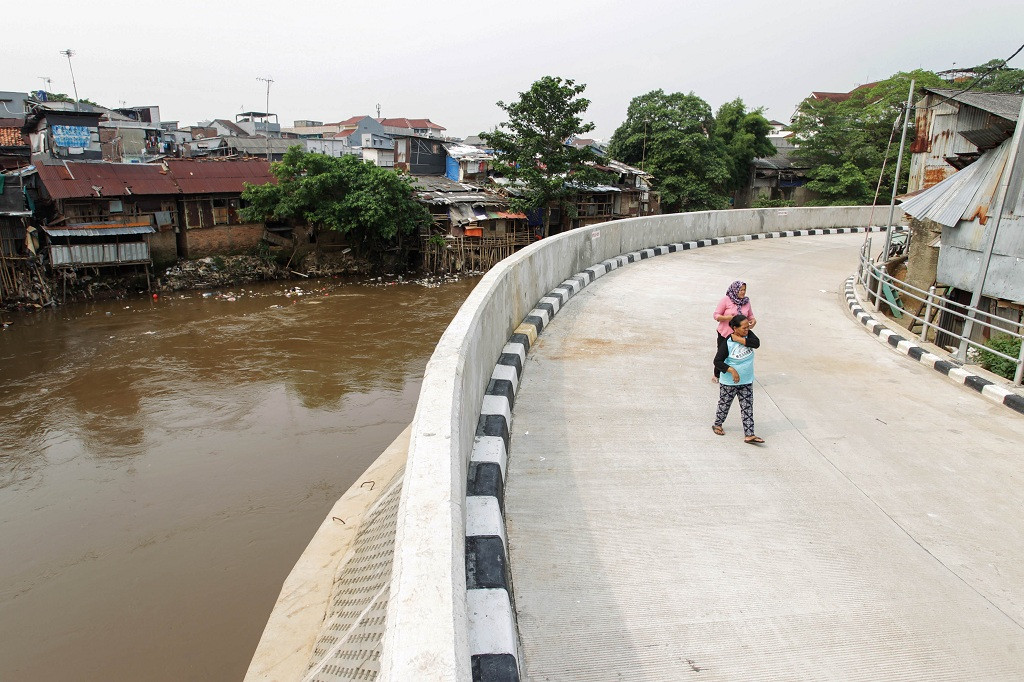 Normalisasi Kali Ciliwung Ditargetkan 1 5 Km Tahun Ini