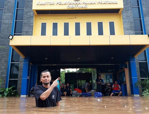 Banjir Jakarta, Sri Mulyani Berlakukan <i>e-Office</i>
