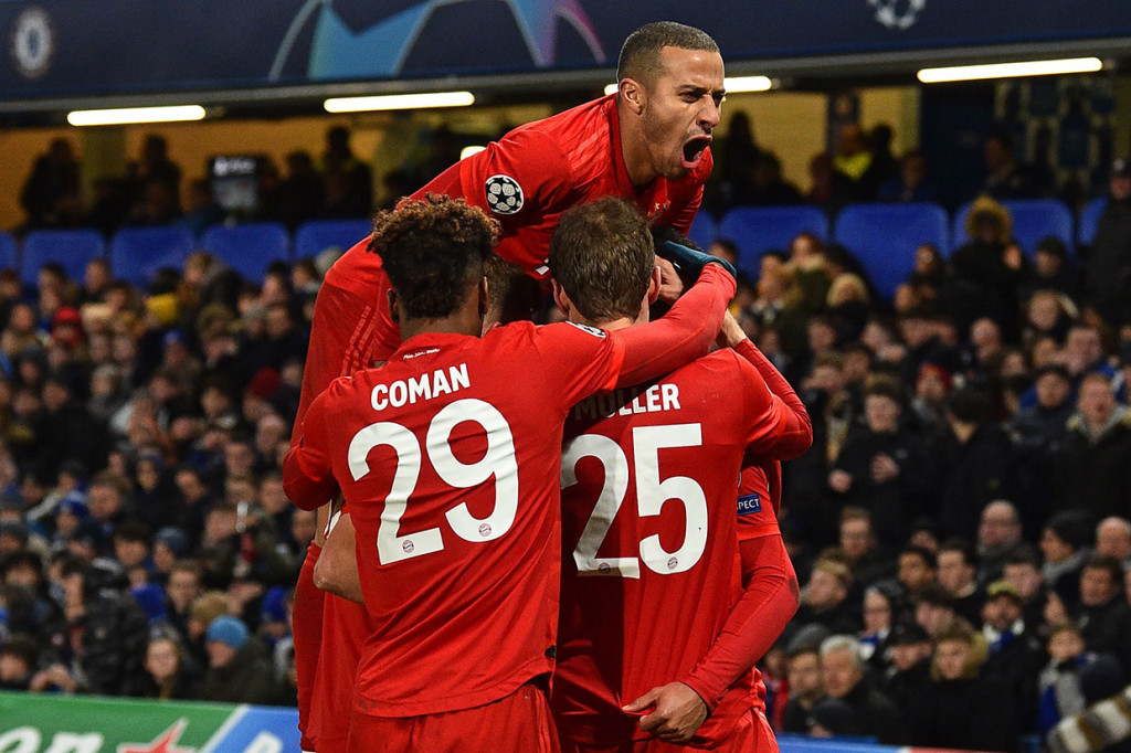 Muenchen Gebuk Chelsea di Stamford Bridge