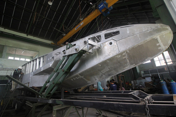 Penampakan Kapal Perang Canggih Rancangan ITS