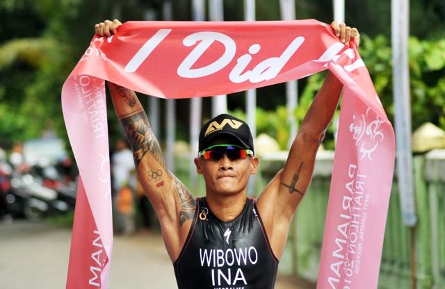 Atlet Triatlhon Andy Wibowo Duta Ironman 70.3 Lombok 2020