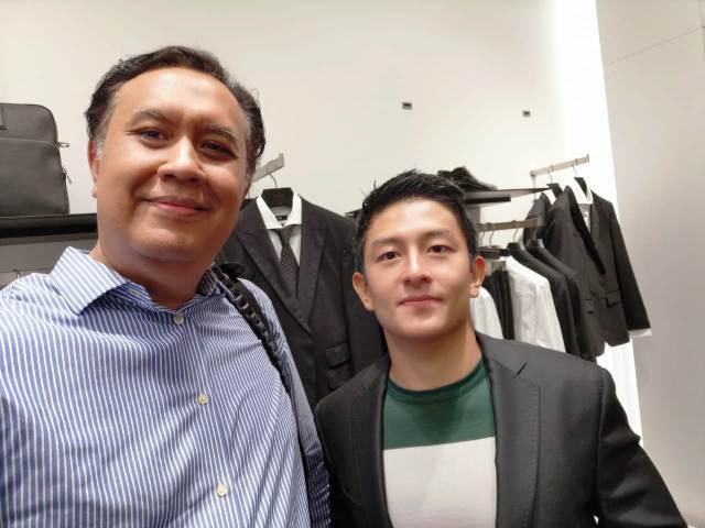 Rio Haryanto bertemu Kepala Divisi Pendanaan dan Pengembangan Usaha Olahraga LPDUK. Rio mendukung dan siap berkolaborasi mengembangkan Akademi Digital Motor Sport.