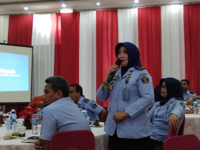 Kepala Lembaga Pemasyarakatan (Kalapas) Perempuan Pondok Bambu Herlina. Foto: Medcom.id/Zaenal Arifin