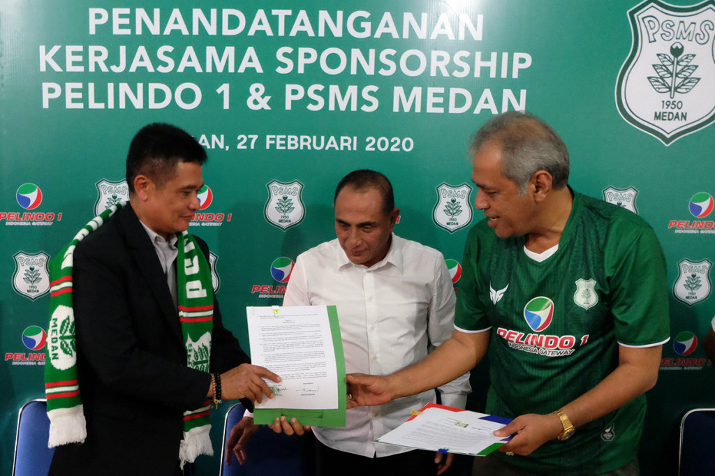 Pelindo I Dukung PSMS Arungi Liga 2 2020