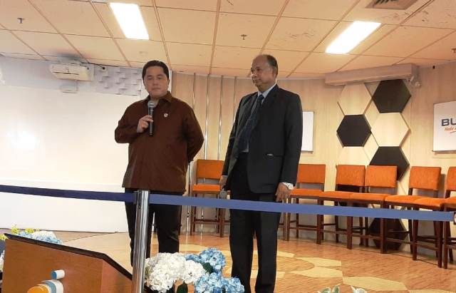 Erick Thohir Bahas Ekspor Kereta Api dengan Menteri Bangladesh