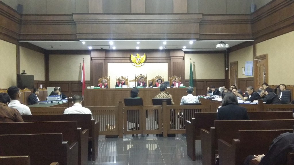 Ilustrasi sidang Emirsyah Satar. Foto: Medcom.id/Fachri Audhia Hafiez 