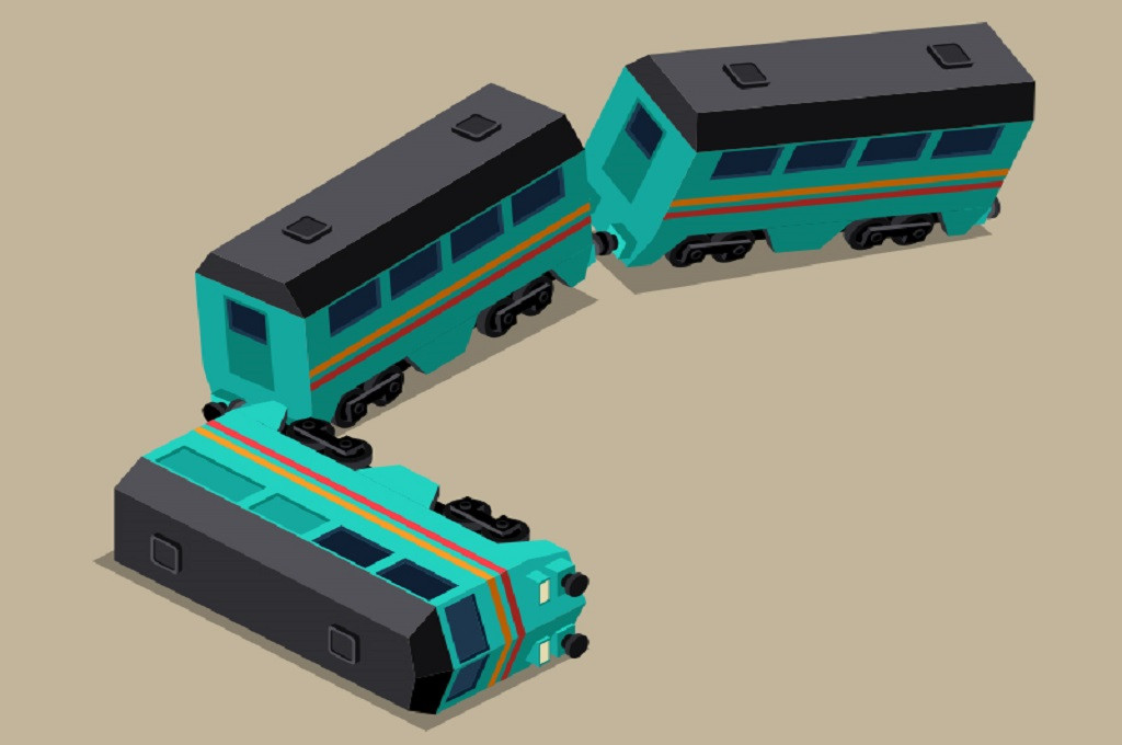 Ilustrasi kecelakaan kereta. (Foto: Medcom.id)